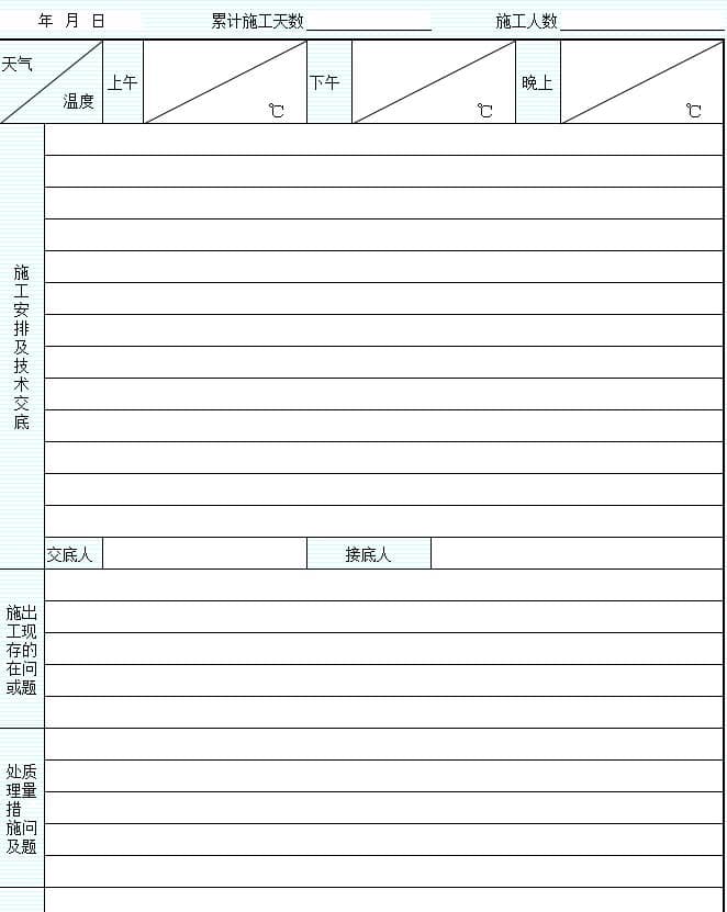 市政道路施工日志范文,市政道路施工日志,表格模板,市政道路施工日志表格,市政道路施工日志样板